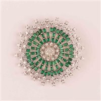 Brosche Ultima Edizione Dame in Silber SA00392-VERDE - SA00392-VERDE